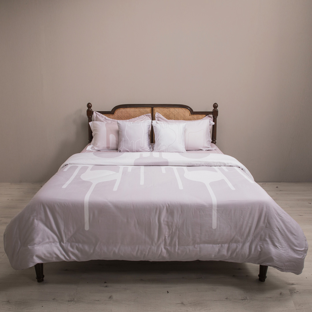 DripDrip II Set - Cool grey, Duvet Cover