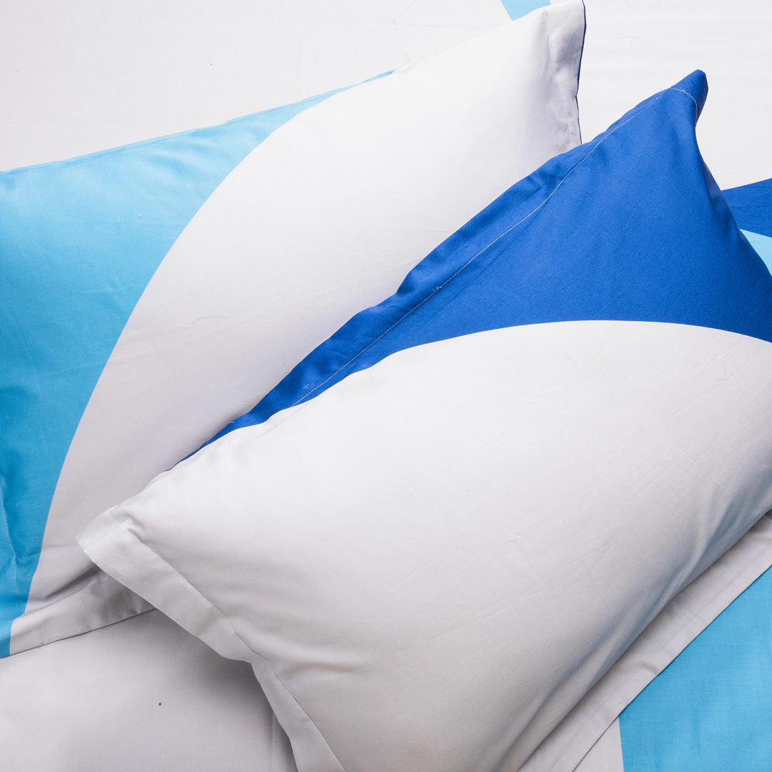 Echo II Set - Swim blue, Duvet Cover 4