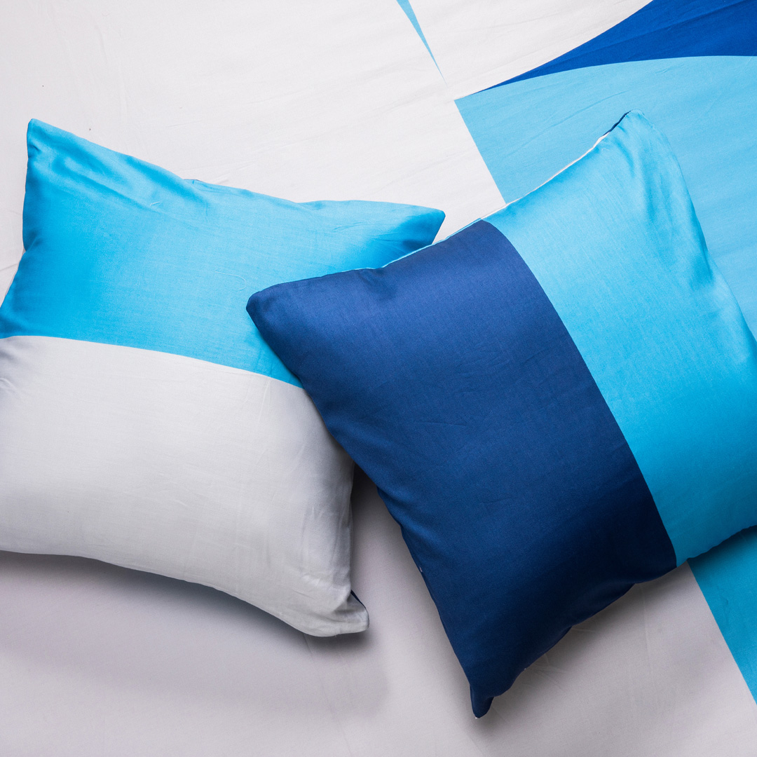 Echo II Set - Swim blue, Duvet Cover 7