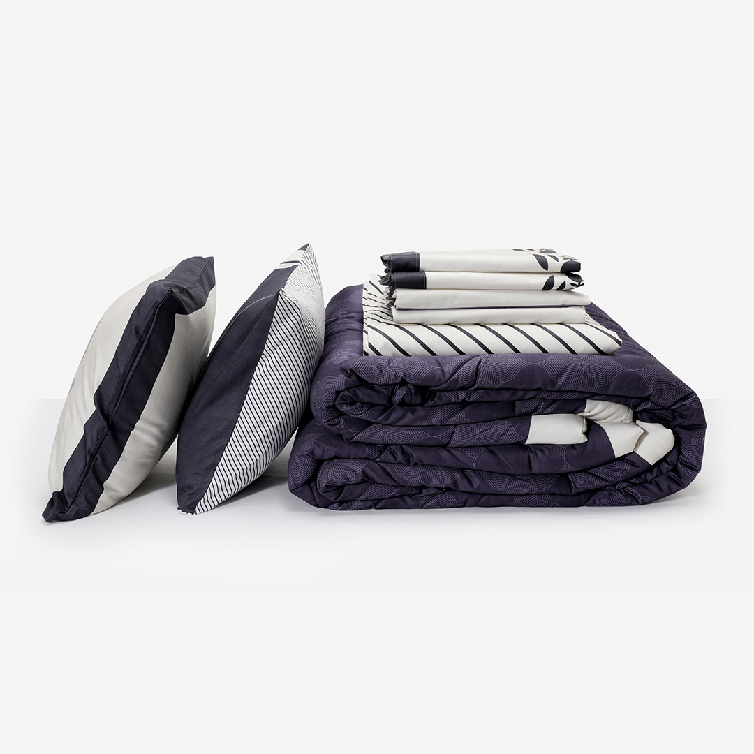 Bageecha II Set - Midnight Blue, Quilt